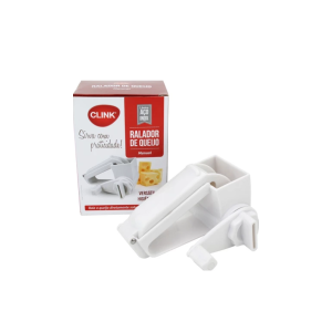 RALADOR DE QUEIJO INOX E CORPO PLASTICO 14X8X7,5CM