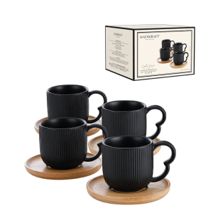 XICARA CHA OASIS PT 190 ML 4PC