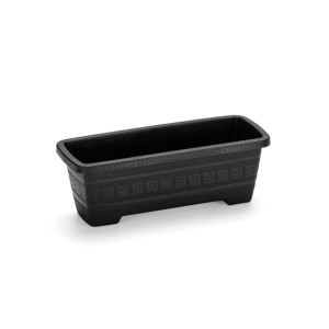 VASO RETANGULAR P 1,6L PRETO