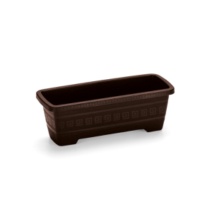 VASO RETANGULAR P 1,6L CAFE