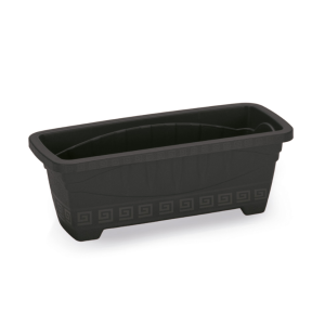 VASO RETANGULAR G 7L PRETO