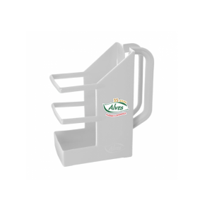 PORTA CAIXA DE LEITE BRANCO